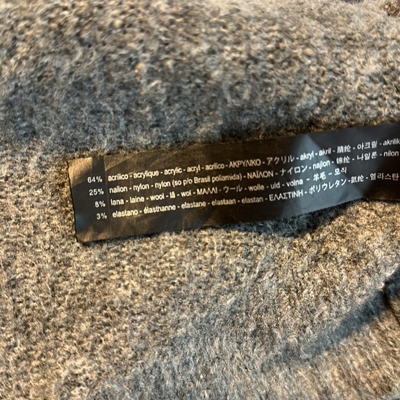 ZARA grey oversized sweater - Picture 4 of 4